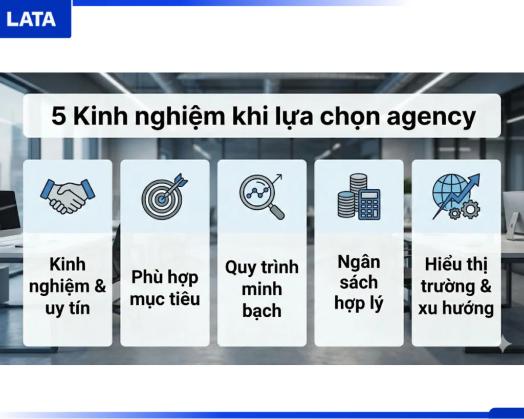 5 kinh nghiệm chọn Agency Marketing uy tín, chuyên nghiệp