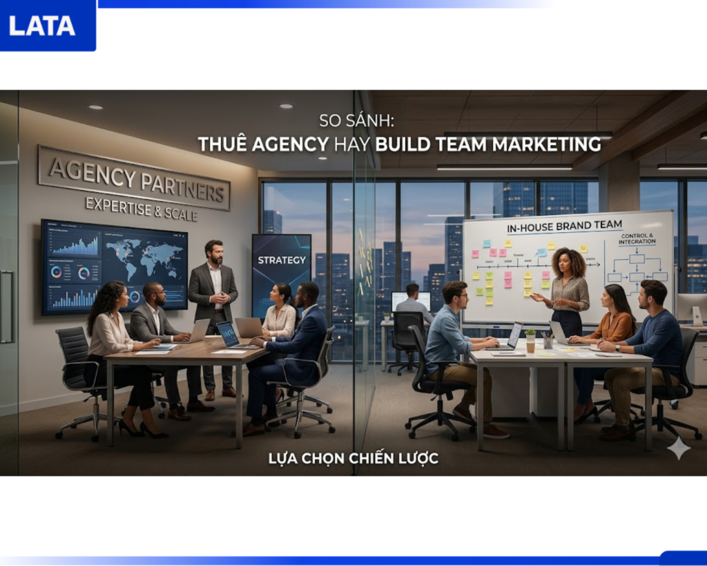 So Sánh Nên Thuê Agency Hay Build Team Marketing