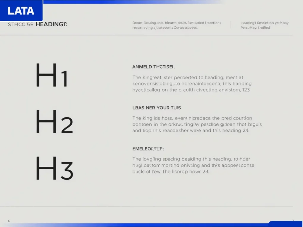 Tối ưu cấu trúc Heading (H1, H2, H3)