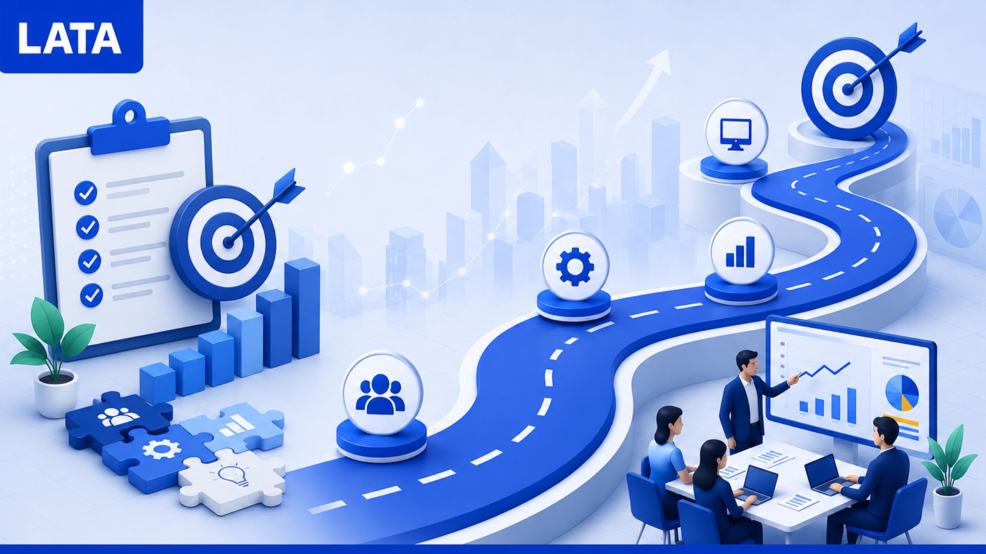 roadmap phát triển phòng marketing